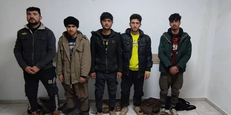 Elazığ’da düzensiz göçmenler yakalandı