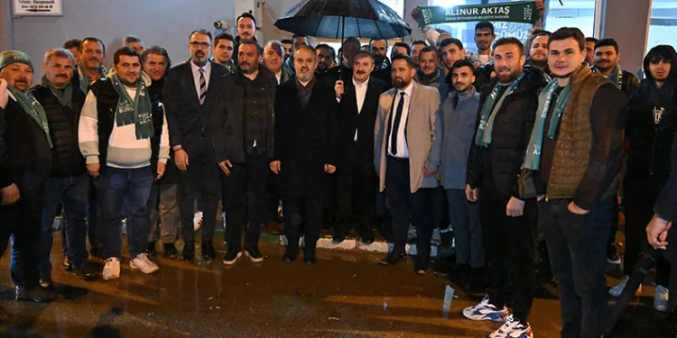 Başkan Aktaş’a Soğanlı da alkış ritmi