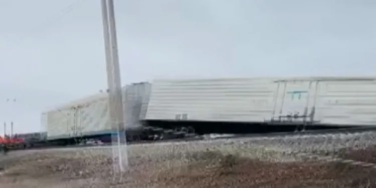 Kazakistan’da tren kazası