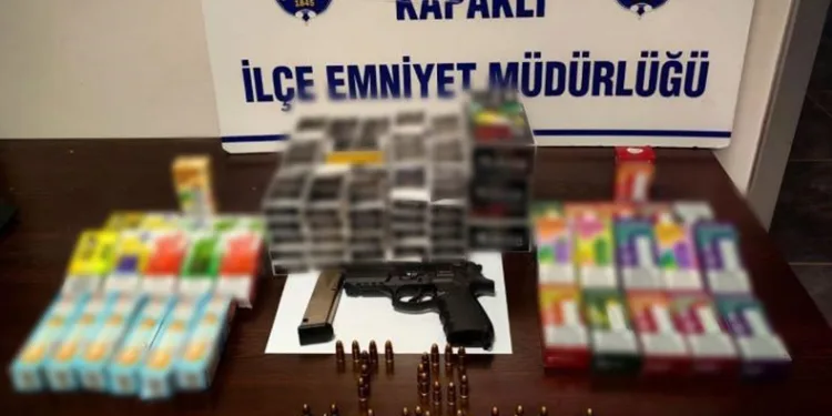 Kapaklı’da kaçak sigara operasyonu