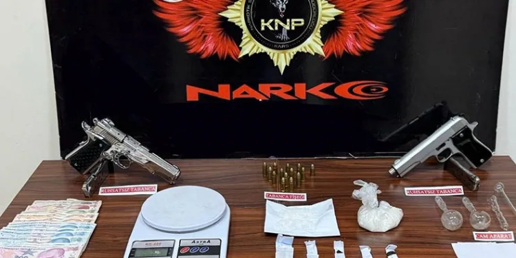 Sarıkamış’ta uyuşturucu ele geçirildi