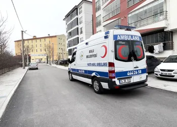 Bolu’da hasta nakil ambulansı dönemi