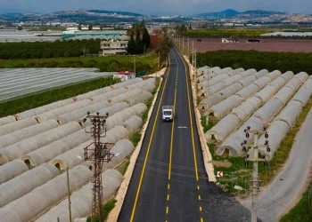 Mersin’de yol yapım çalışmaları sürüyor