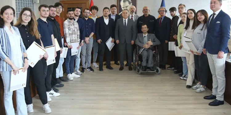 TTO elçileri belgelerini aldı