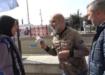 Taksim’de üçüncü defa dilenirken yakalandı