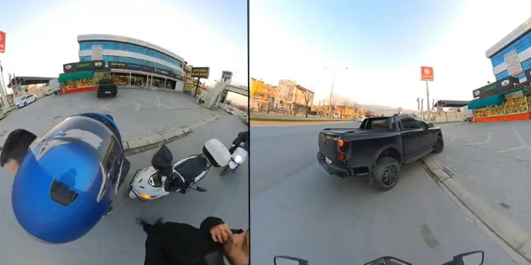 Kavga edecekken bir anda sarıldılar