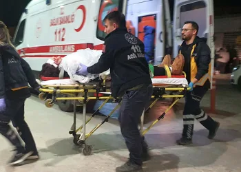 Bursa’da takla atan araç 50 metre sürüklendi