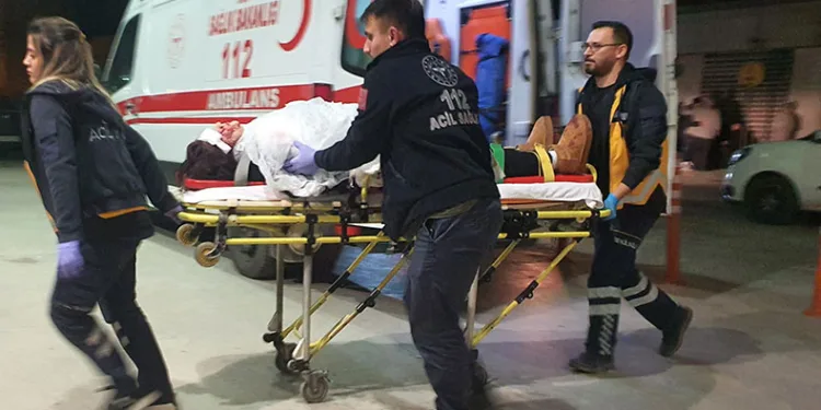Bursa’da takla atan araç 50 metre sürüklendi