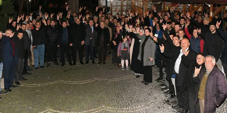 Amasya’da 176 kişi MHP’ye katıldı