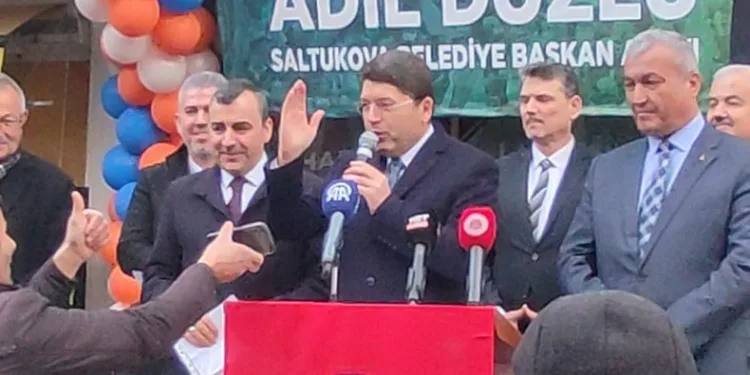 Bakan Tunç’a engelli gençten “Binali Yıldırım” sürprizi