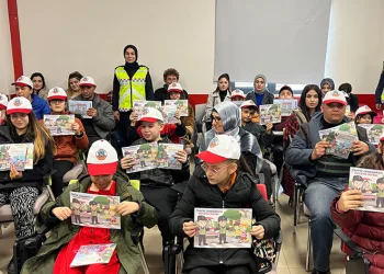 Jandarmadan özel çocuklara trafik eğitimi