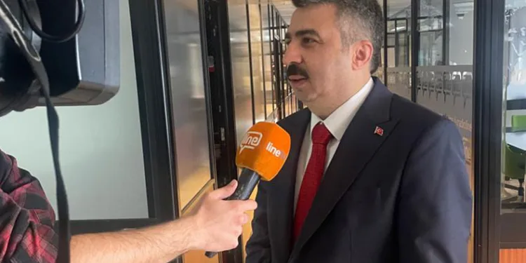Oktay Yılmaz Line Tv’yi ziyaret etti