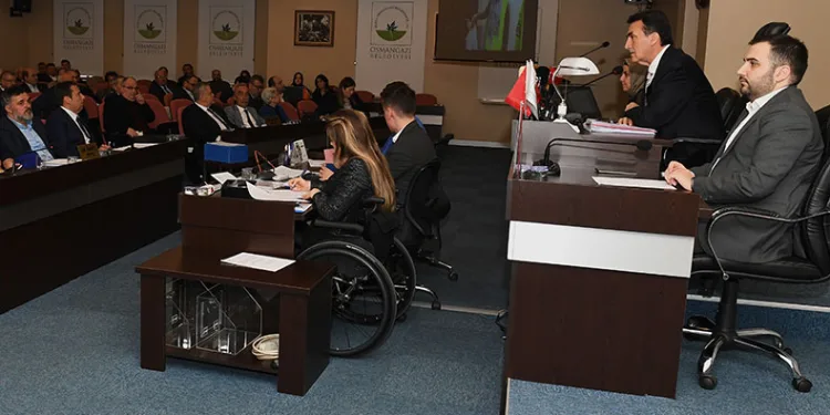 Osmangazi’de dönemin son meclis toplantısı