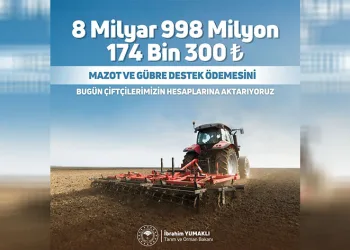 “Destek ödemesi hesaplara aktarılıyor”