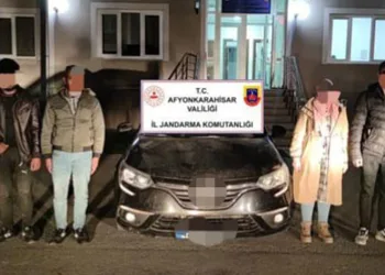 Afyonkarahisar’da 3 düzensiz göçmen yakalandı