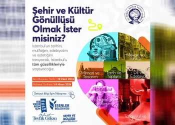 ‘Şehir ve Kültür Gönüllüleri’ne başvurular başladı