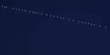 Elon Musk’ın Starlink uyduları Erciş semalarında görüldü