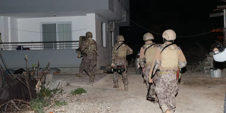 Mersin’de PKK/KCK operasyonu