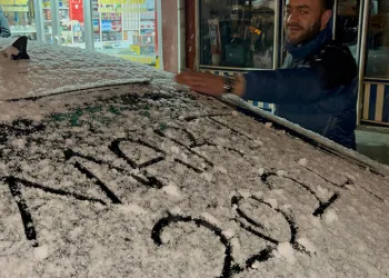 Sarıkamış’ta kar