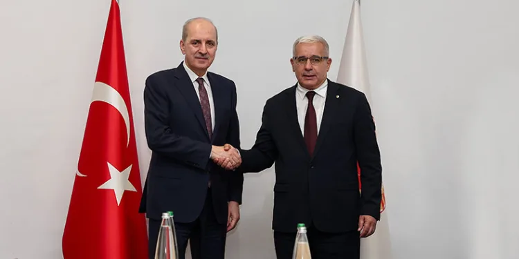 Başkan Kurtulmuş, Boughali ile görüştü