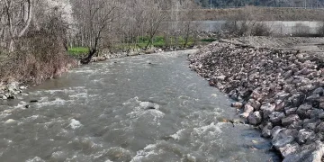 Karasu Deresi taşkın koruma seddi çalışması tamamlandı