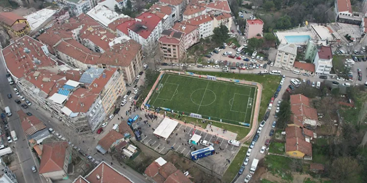Talimhane Spor Parkı hizmete açıldı