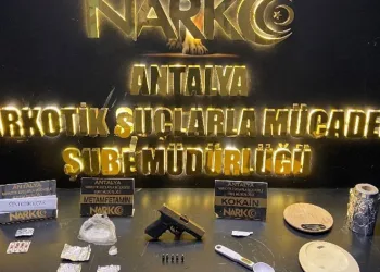Antalya’da uyuşturucu operasyonu