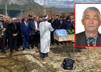 Hayatını kaybeden muhtar toprağa verildi