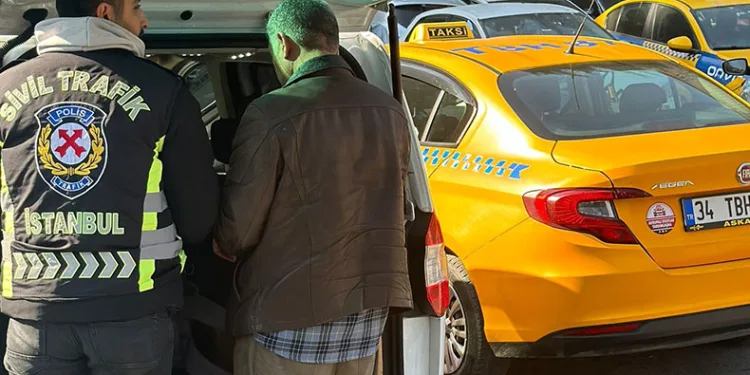 Taksimetre açmayan şoföre ceza yağdı