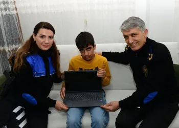 Polislerden anlamlı ziyaret