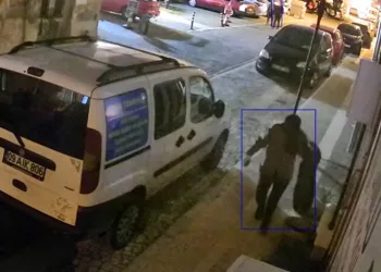 Çaldığı süs bitkisini geri getirdi