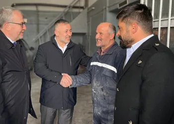 Sabah saatlerinde sanayi esnafına destek