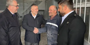 Sabah saatlerinde sanayi esnafına destek