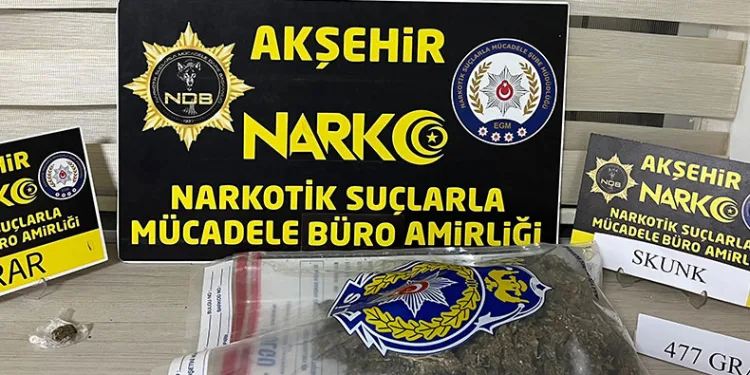 Konya’da uyuşturucu operasyonu