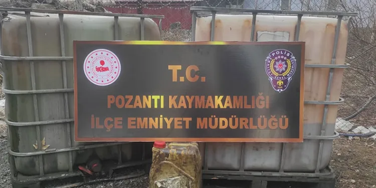Adana’da kaçak akaryakıt ele geçirildi