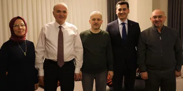 Başkan Özlü’den Yılmaz’a geçmiş olsun