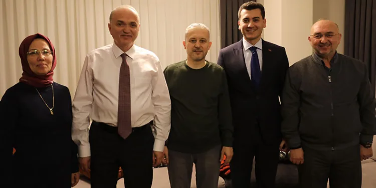 Başkan Özlü’den Yılmaz’a geçmiş olsun