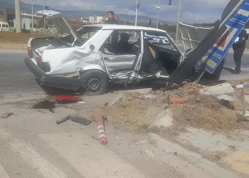 Kütahya Gediz’de trafik kazası