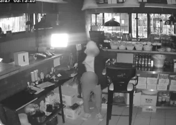 Kasadaki paraları çaldıktan sonra dükkan ortasına tuvaletini yaptı