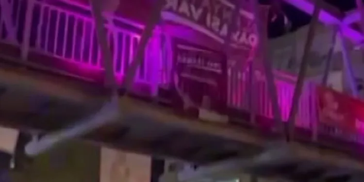 İntihar etmek için çıktığı üst geçitten düştü