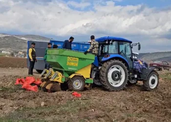 Diyarbakır’da patates ekimi başladı