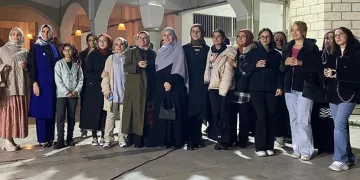 Üniversiteli gençler iftarda bir araya geldi