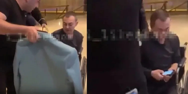 Serdar Ortaç tekerlekli sandalye kullanmaya başladı