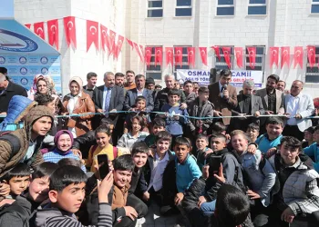 Şahinbey’de Osmangazi Camii hizmete açıldı