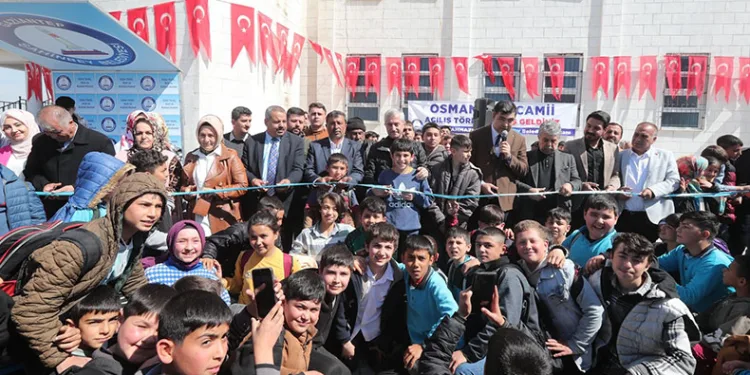Şahinbey’de Osmangazi Camii hizmete açıldı