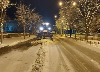 Erzurum’da termometreler -13’ü gösterdi