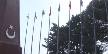 Çanakkale şehitleri, Bakü’de törenle anıldı
