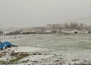 Kulu’da dolu yağışı etkili oldu