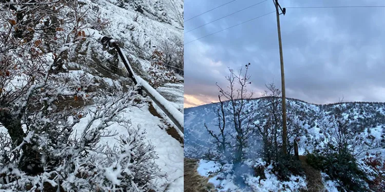 VEDAŞ’tan zorlu kış mesaisi