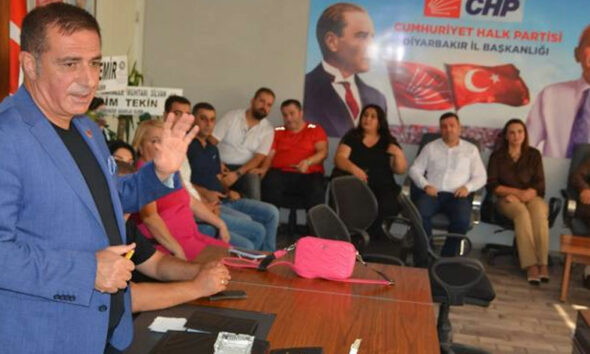CHP Diyarbakır İl Başkanı istifa etti